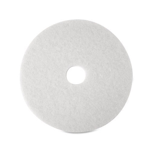 100 17" WHITE SUPER POLISH PAD 5/CS 08481