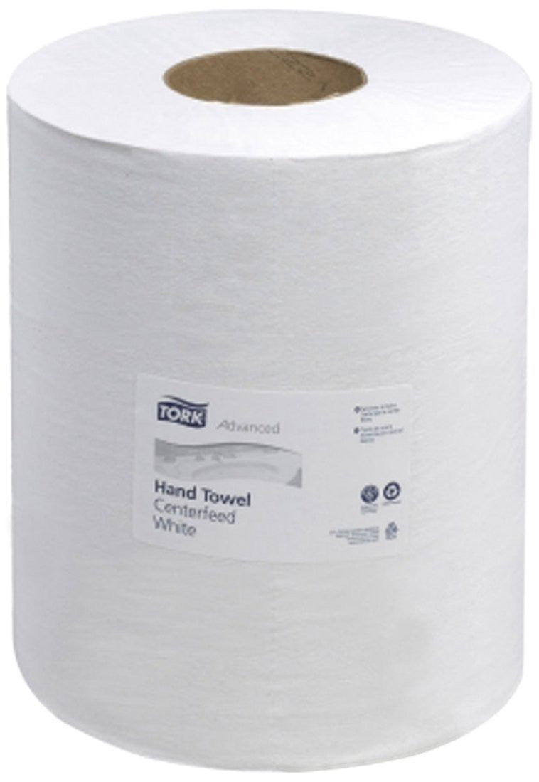 01051 SCOTT CENTERFLOW WHT 1PLY ROLL TOWEL 4RL/500/CS