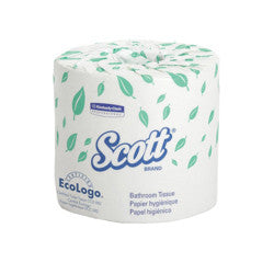 04460-02 SCOTT WHT 2PLY BATH TISSUE 4.1"X4" 80RL/550SHT/CS