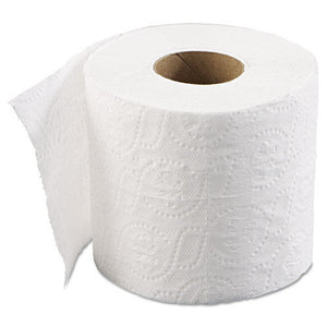 1-PLY BATH TISSUE, 1000 SHEETS 96RLS/CS  4.4" X 3.70"