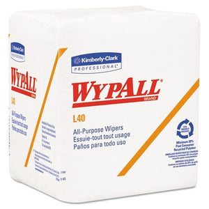 05701 WYPALL L40 WHT 1/4 FOLD WIPER 12.5X14.4 18/56/CS