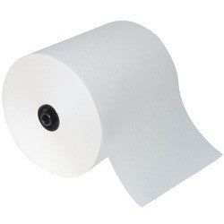 007HWNW NAT WHT HRT ROLL TOWEL 7.75" 100% RECYCLED 6RL/800'/CS