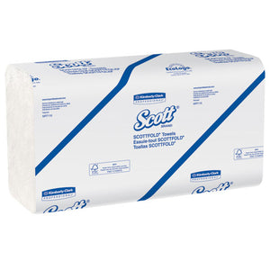 01980 SCOTT SCOTTFOLD TOWEL WHITE 9.4X12.4 25/175/CS