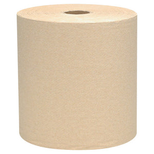 04142 SCOTT NAT ROLL TOWEL 8"X800' 12RL/CS