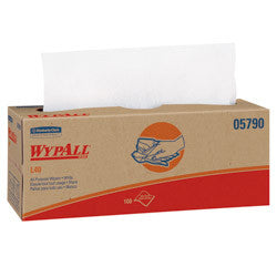 05790 WYPALL L40 WHT POP-UP BOX WIPER 9.8X16.4 9/100/CS