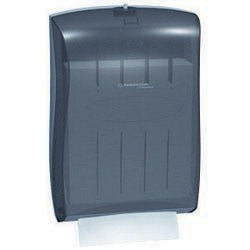 09905 UNIVERSAL FOLDED TOWEL DISPENSER BLACK 1/CS