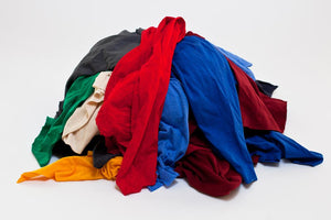10085 COLORED T-SHIRT RAG 50LBS/CS